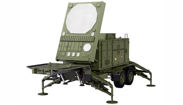 U.S. M747  Sattelauflieger Radar grün KIT 1:12 